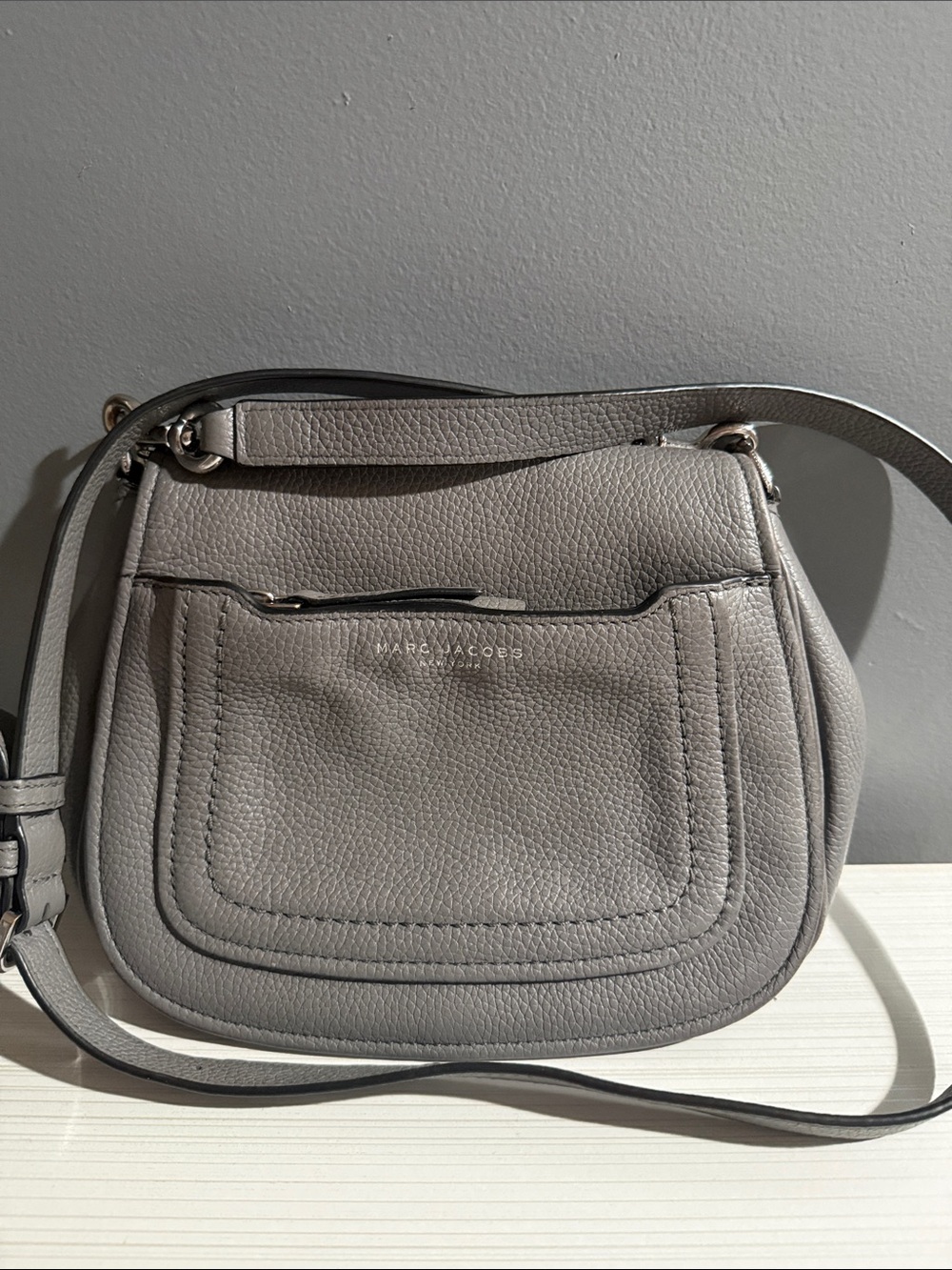 Mark Jacobs, New York pebble leather bag $398